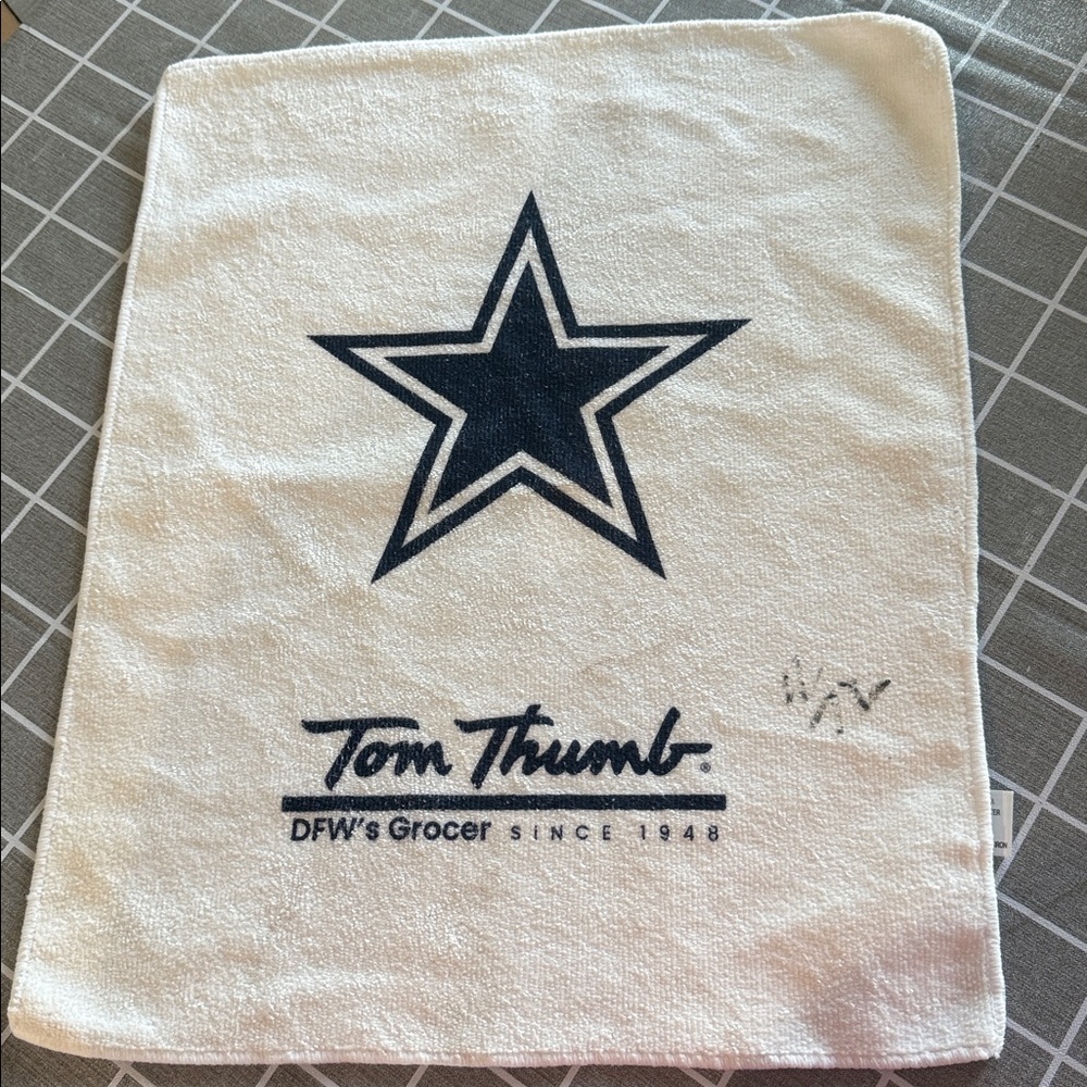 Terence Steele Autographed Towel #78